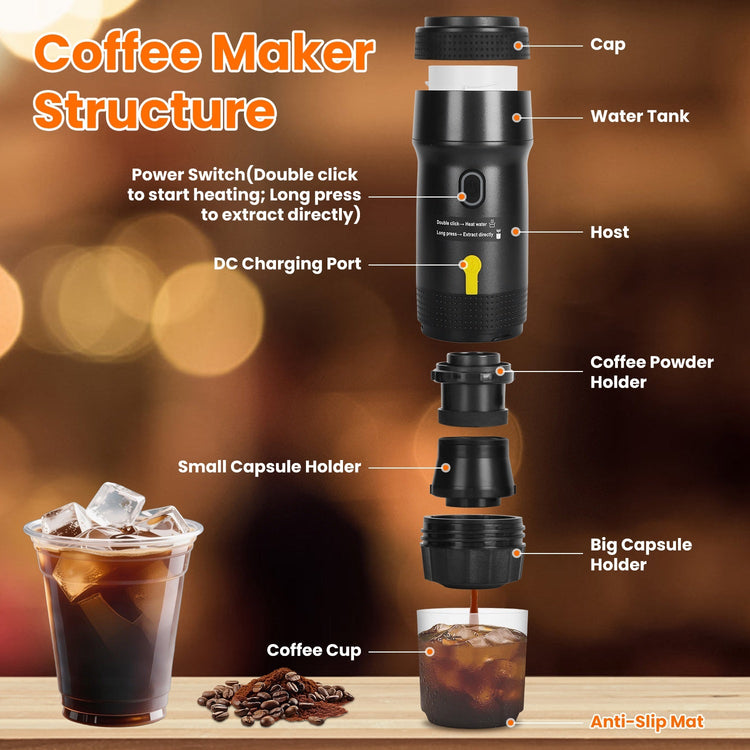Portable Electric Espresso Machine