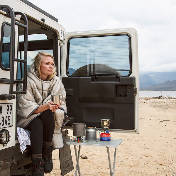 Portable Camping Quilt & Wearable Sleeping Bag | Lightweight Waterproof Outdoor Cloak